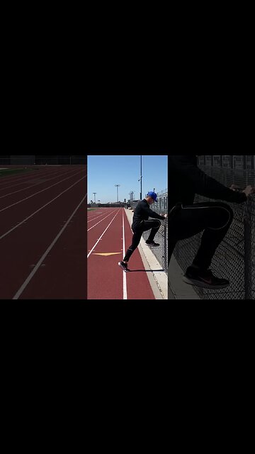 A better wall drill variation for sprinters.