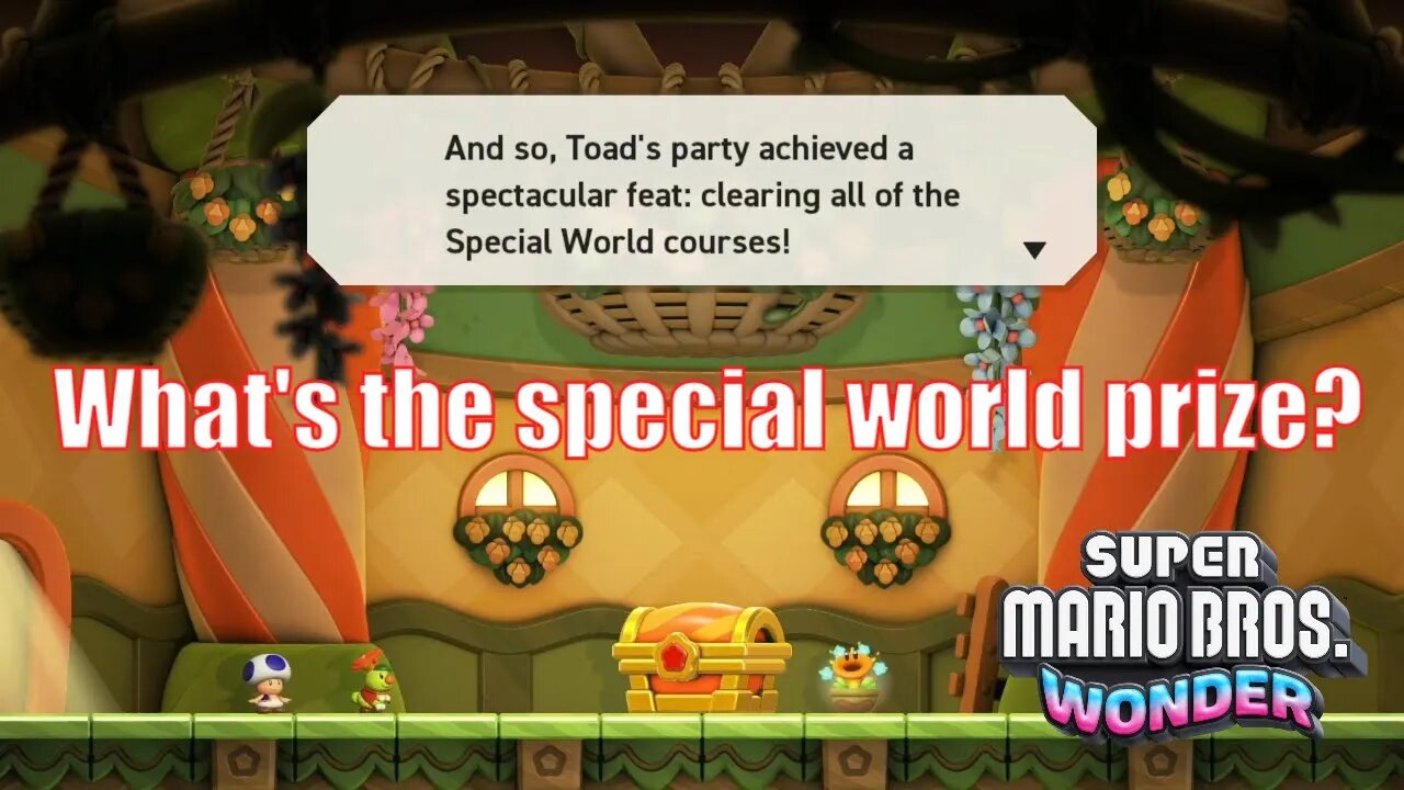 What do you get when you finish every special world level | Super Mario Bros. Wonder