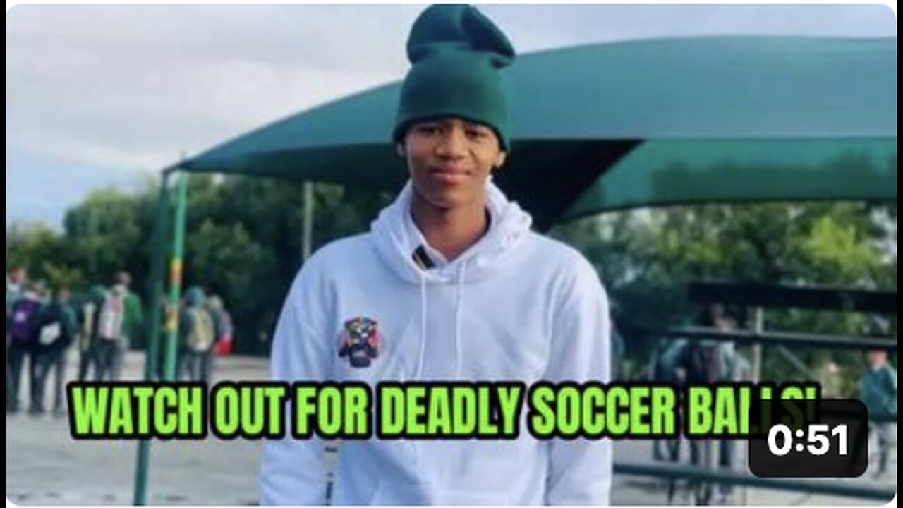 SOCCER PLAYER TAKES DEADLY SOCCER BALL SHOT TO THE CHEST!