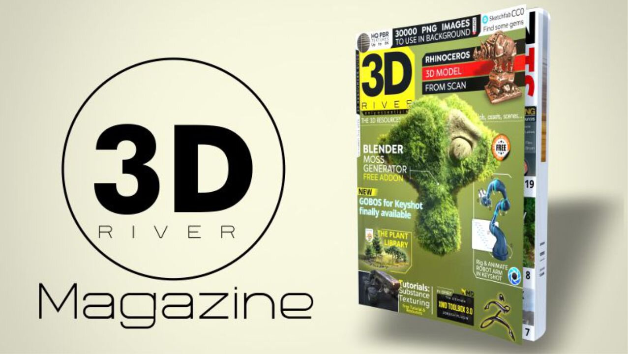 FREE 3D designers magazine