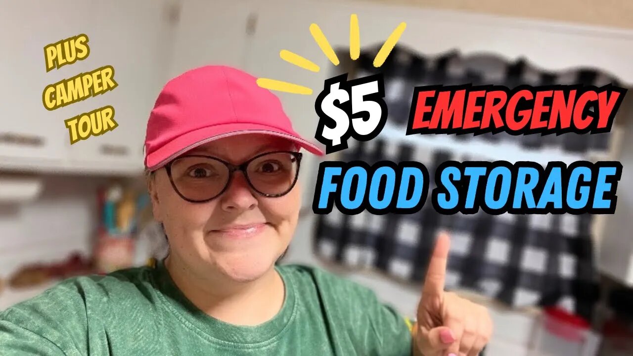 $5 Emergency Food Storage || Shop With Me & The Kids || Southern Frugal Momma