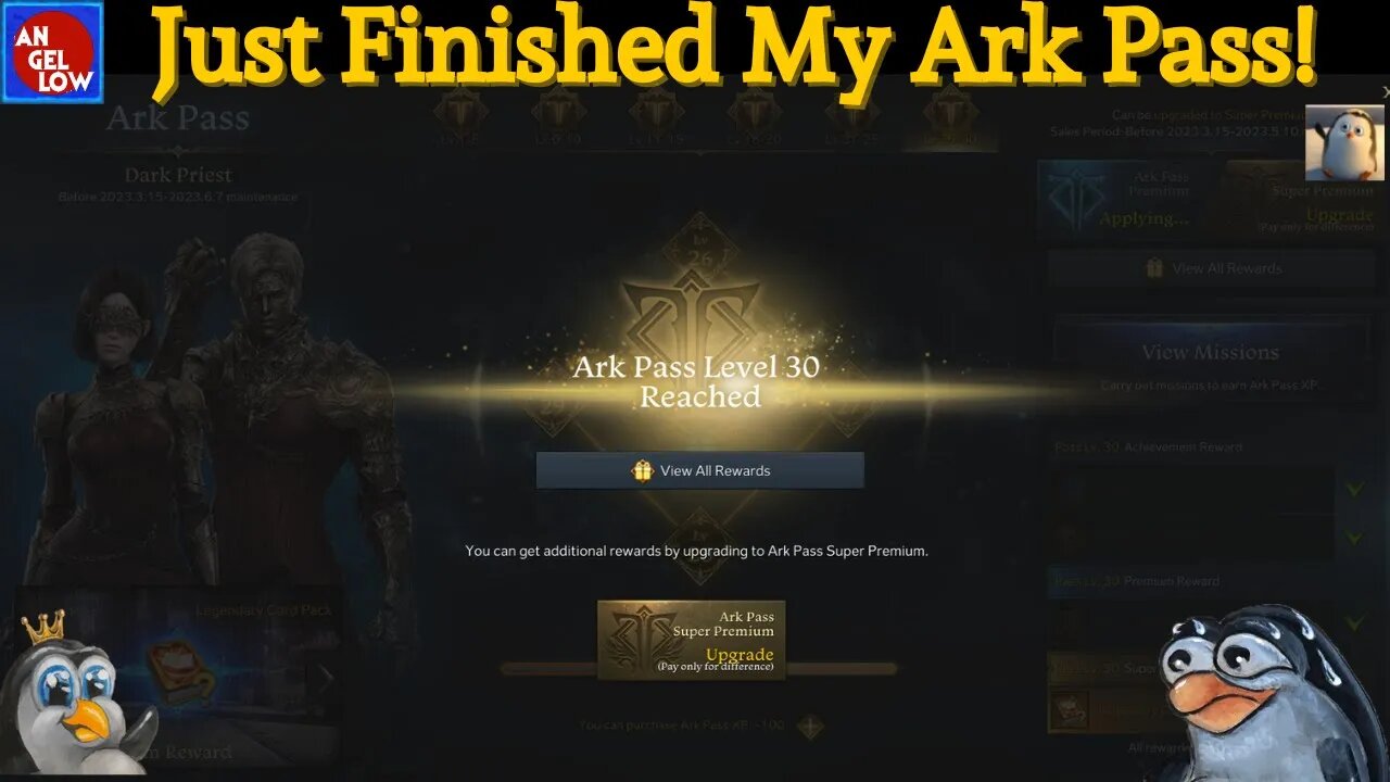 Just Finished My Ark Pass! New Priest Warhorse Mount!