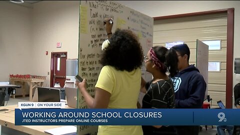 JTED teachers go the extra mile to reach out to students online