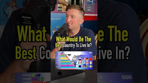 WHAT’S THE BEST COUNTRY TO LIVE IN?? #shorts #country #world #life #living #debate