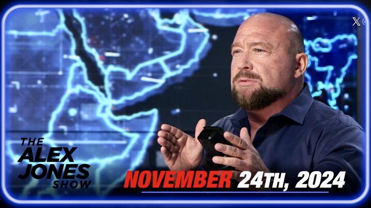 SUNDAY NIGHT LIVE! Alex Jones Emergency Message to Elon Musk, President Trump, and The World — We Must Go On The Total Offensive Now or The Globalists Could Still Win! (11/24/24)