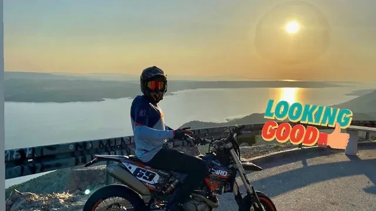 THIS WAS THE MOST BEAUTIFUL VIEW IN CROATIA SUPERMOTO TOUR VLOG 7- SuperMotoValhalla -