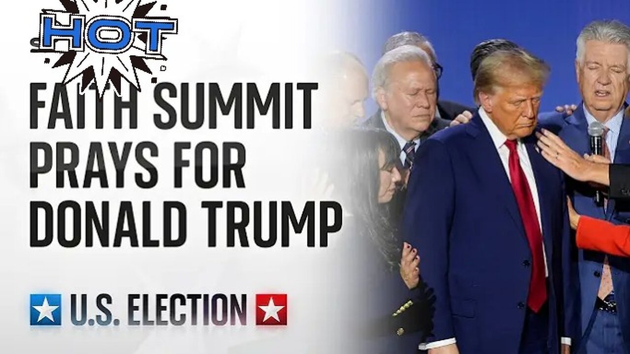 Trump LIVE at National Faith Summit | US Elections 2024 Updates | Atlanta Speech Highlights