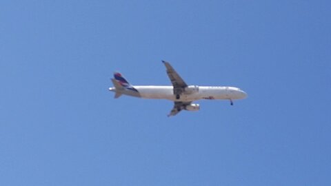 Airbus A321 PT-MXG vindo do Rio de Janeiro para Fortaleza