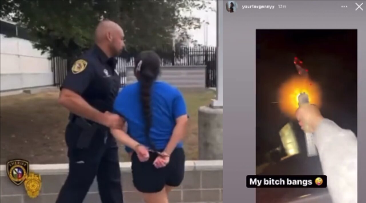 Woman SHOOTS Out Of Her Car Window And Gets Arrested