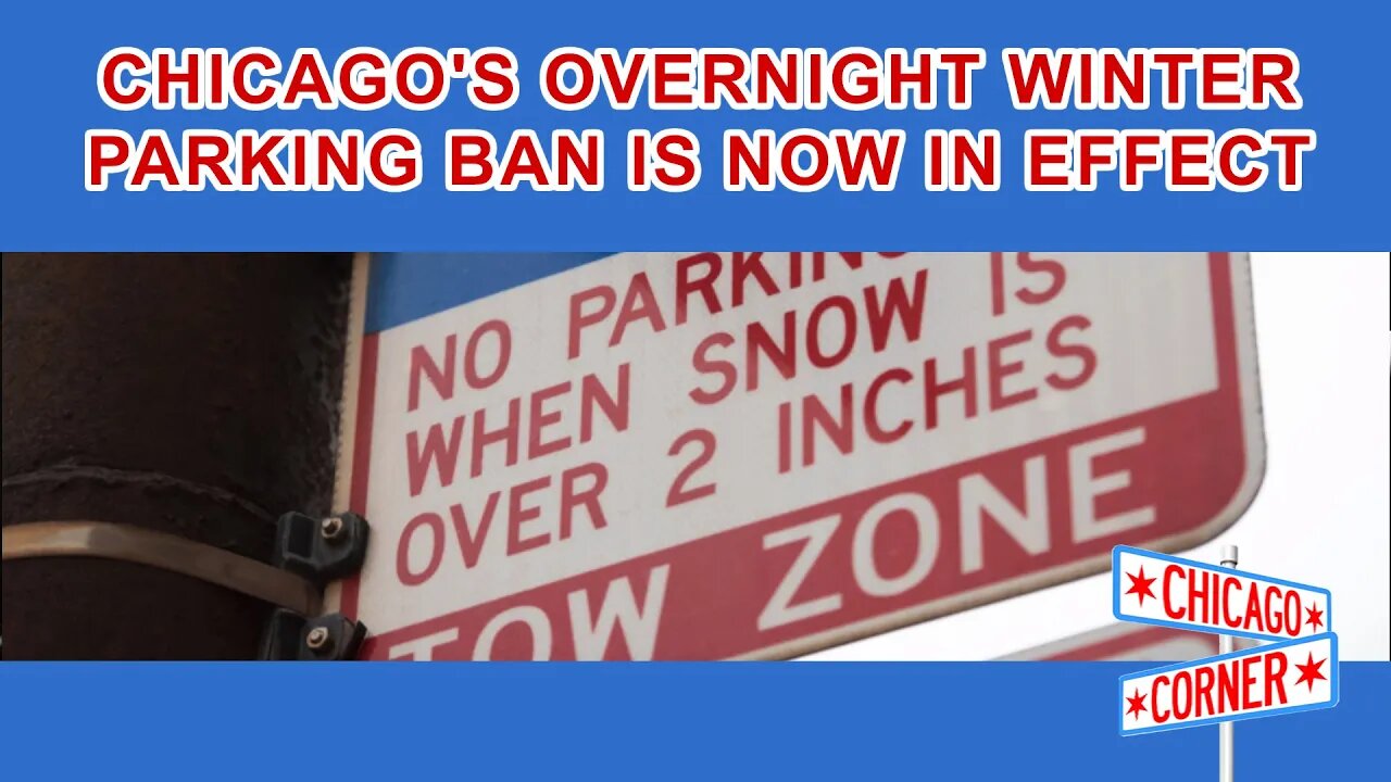 Chicago's Overnight Winter Parking Ban Is Now In Effect