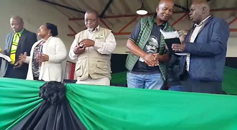 Zuma has been given ultimatum to resign or face motion of no confidence - Mantashe (Y4c)