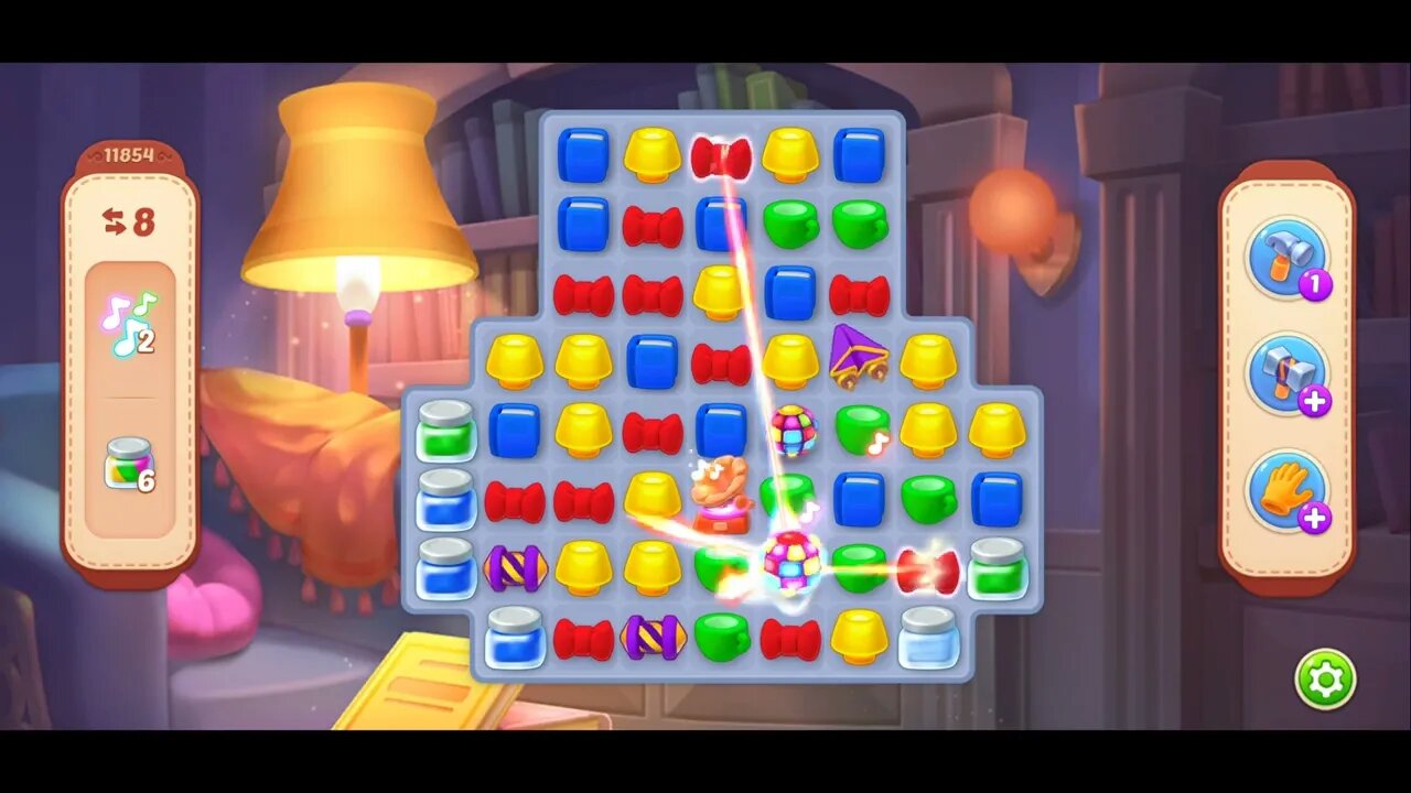 Playrix Homescapes Gameplay Walkthrough Level 11854