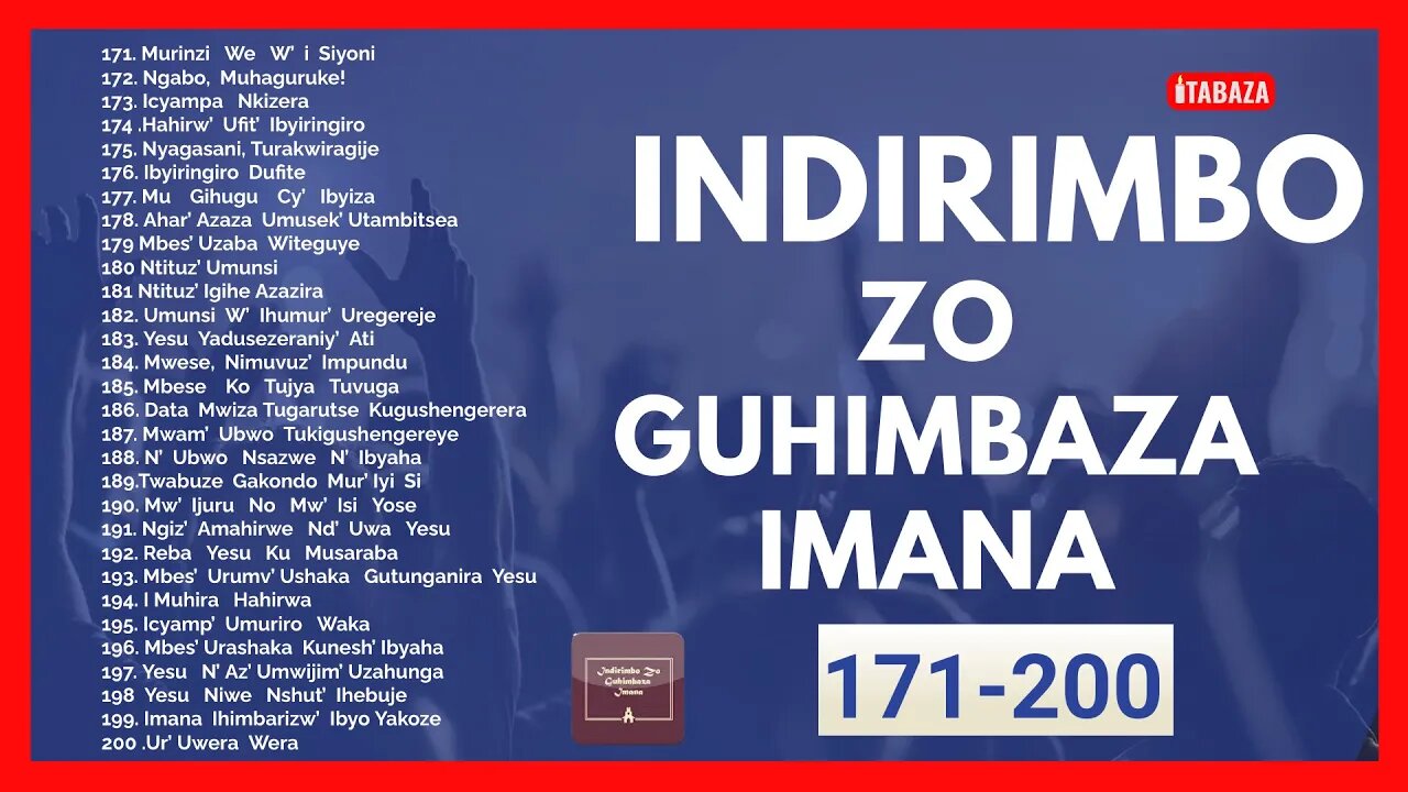 Indirimbo zo Guhimbaza Imana 171-200 (Kinyarwanda SDA Hymns Compilations)