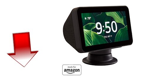 "Made for Amazon" Premium Tilt + Swivel Stand for the Echo Show 8