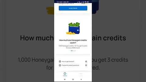 Honeygain honeygainapp #honeygain #earningapps #shorts