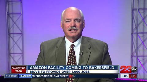 County leaders celebrate Amazon fulfillment center, already under construction near airport