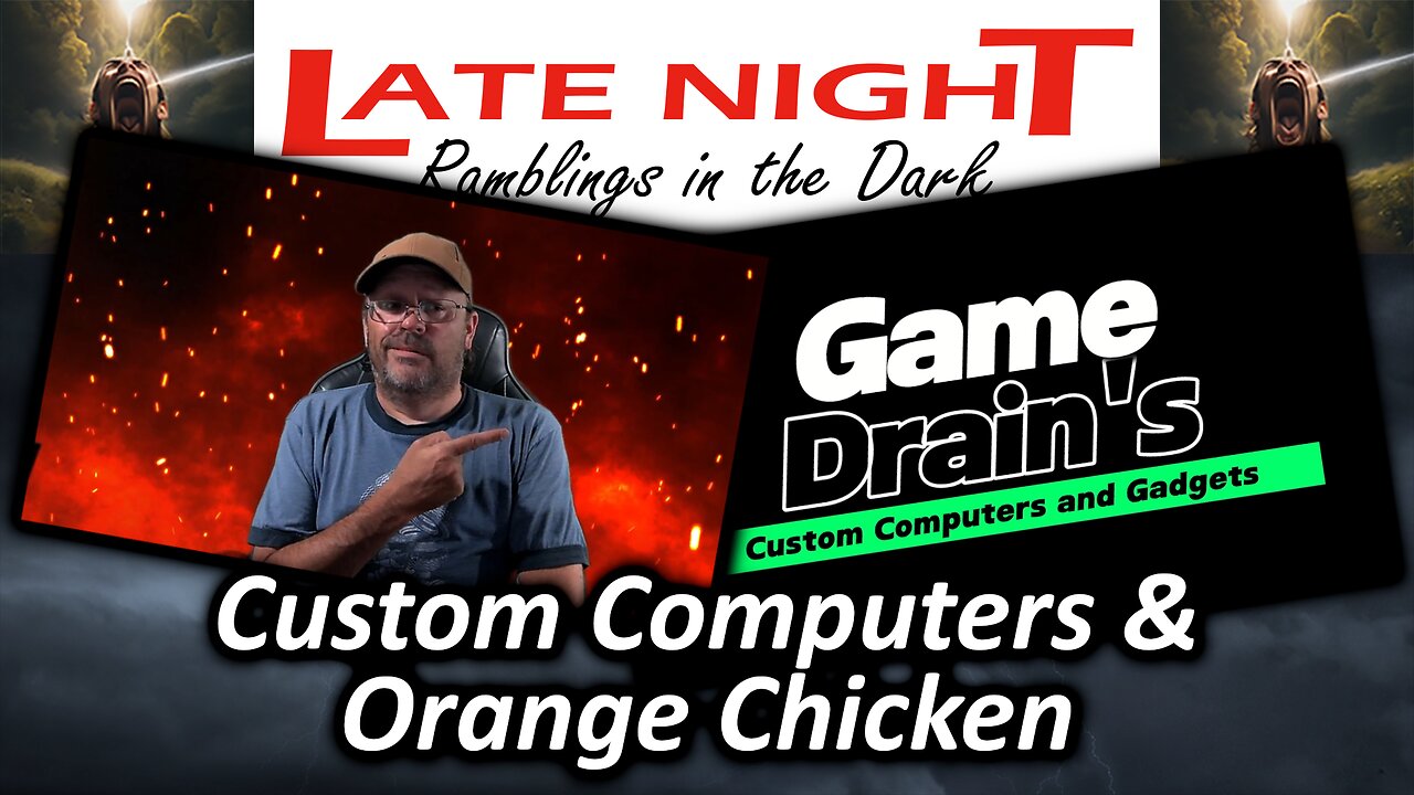 Custom Computers and Orange Chicken