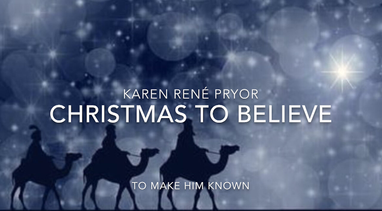 “Christmas To Believe” The Prince of Peace. The first Noel. God with us—Immanuel.