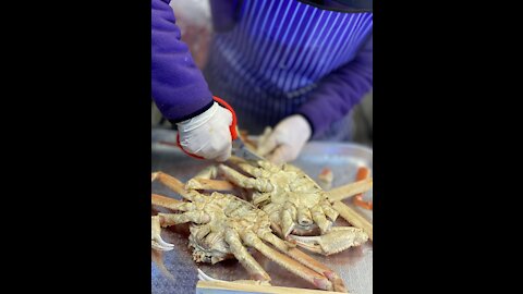 Steamed king crab 3kg