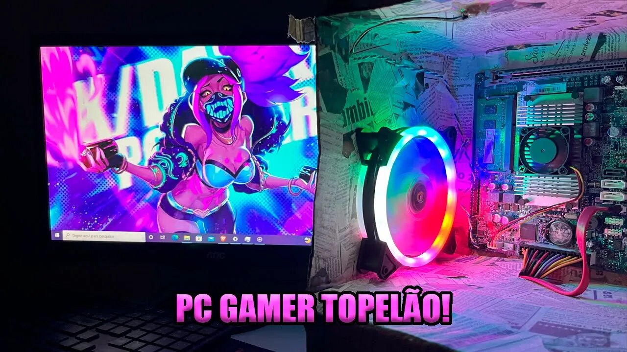 PC GAMER DE PAPELÃO