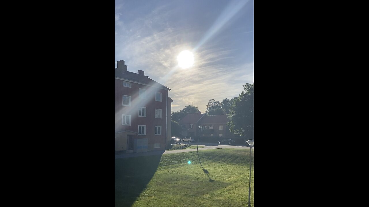 SWEDISH MIDNIGHT SUN🇸🇪🌞🍃🌼🍃🦋MID-SUMMER DAY IN SWEDEN🇸🇪🌤️🌻💫