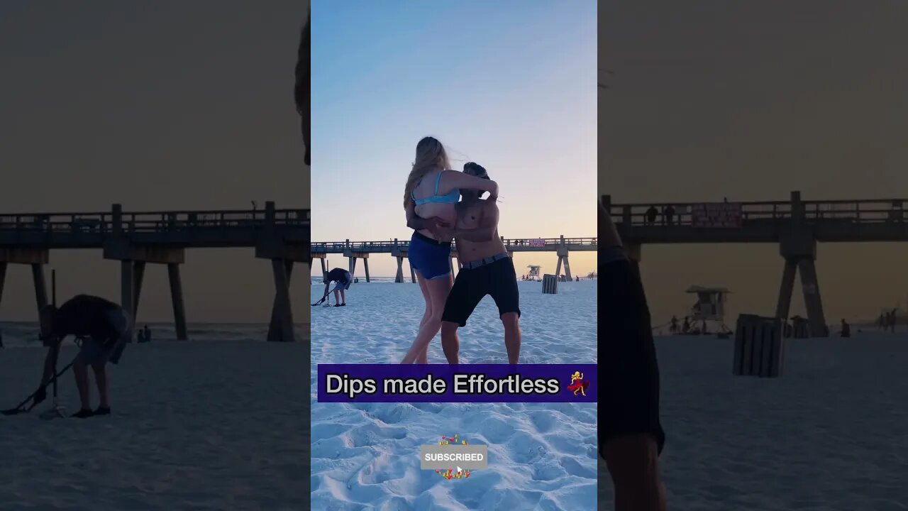 Simple but Stunning Dance Dips💃 #easydancemoves #learntodance #fundancesteps #beginnerdancetutorial