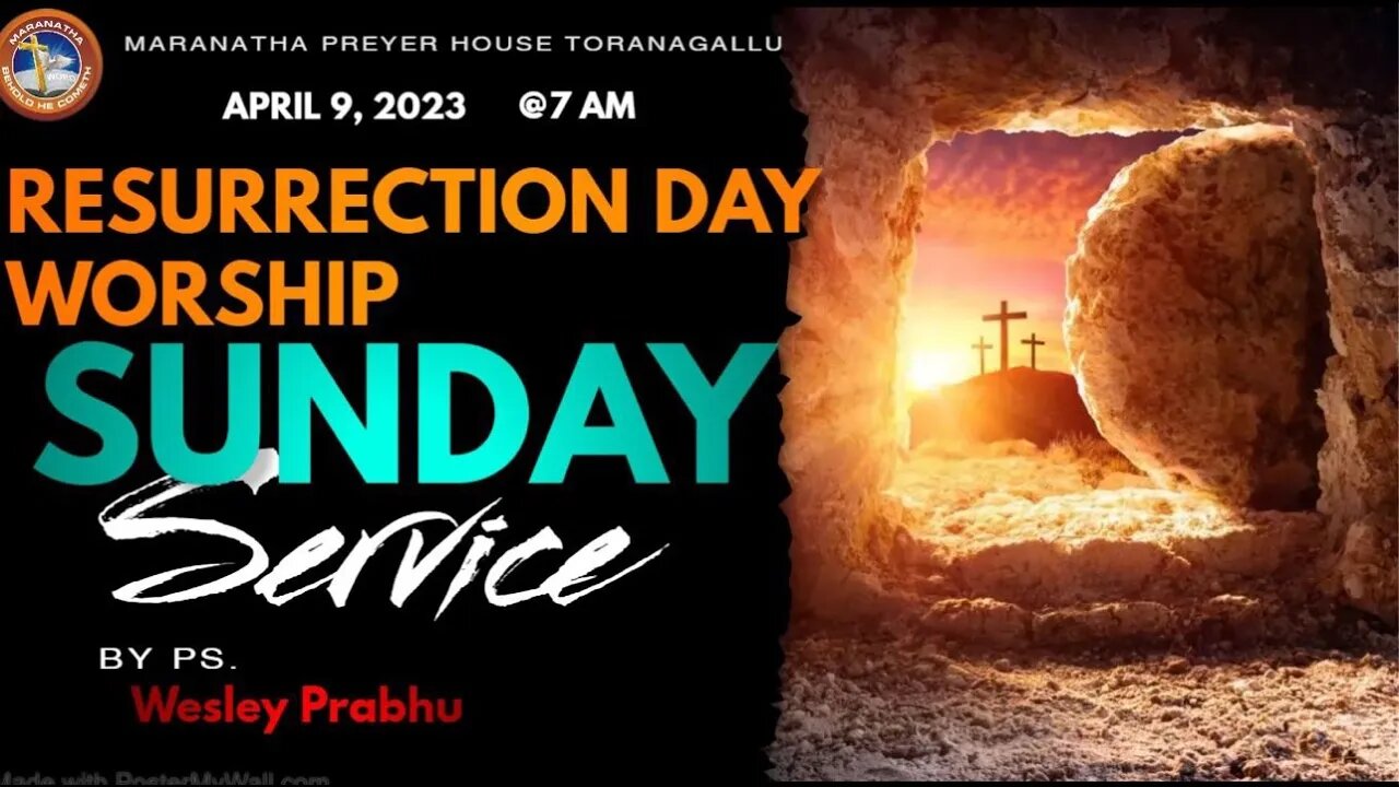 Resurrection Saunday Service at Tngl. 9th April 2023.