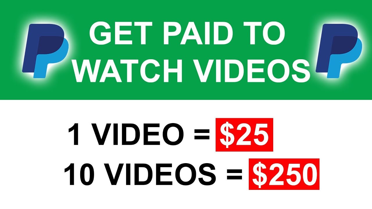 Earn $25 for EVERY Video YOU WATCH FOR FREE! (Make Money Online)