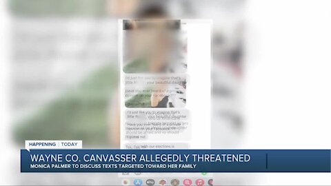 Wayne County canvasser allegedly threatened