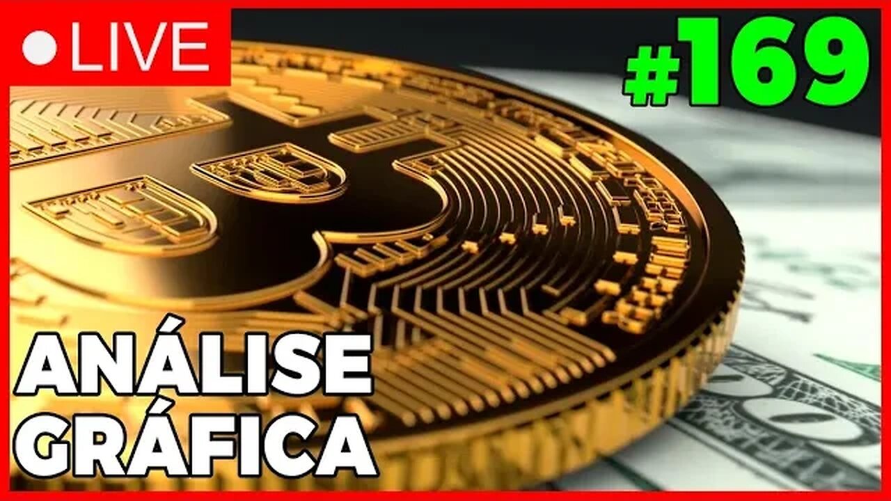 BITCOIN AINDA LATERAL!! - ANÁLISE CRIPTO #169 - #bitcoin #eth #criptomoedasaovivo