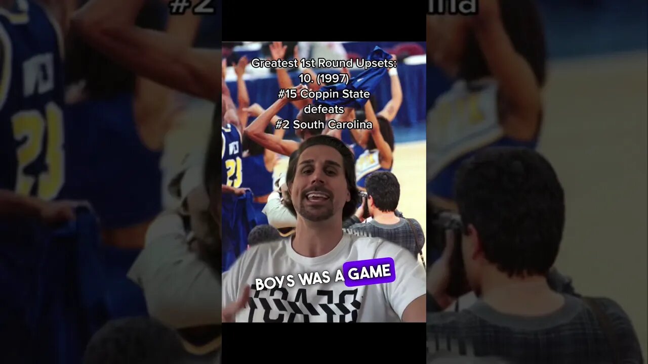 Greatest 1st Round Upset? #shorts