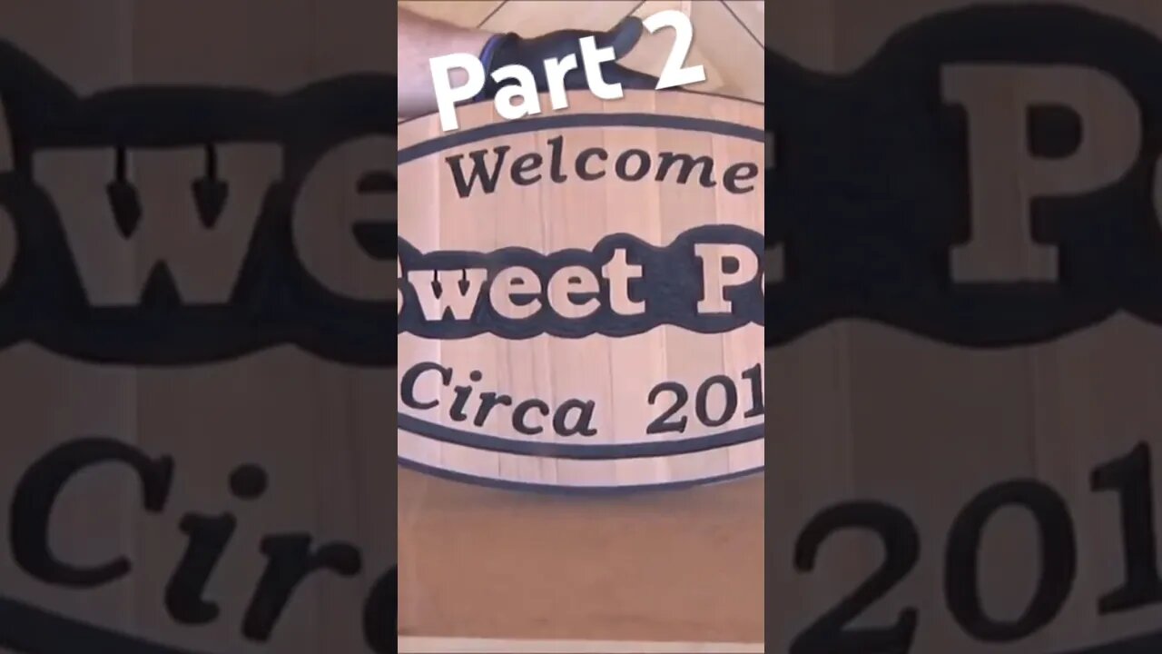 This vertical grain redwood makes great looking signs. #redwood #vertical #woodcarving #woodworking