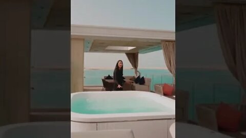 FLOATING HOUSE 😱 #shorts #shortsfeed #shortsvideo #luxurylifestyle #dubai #realestate