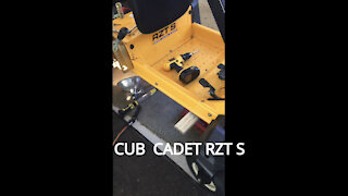 CUB CADET RZT S belt repair