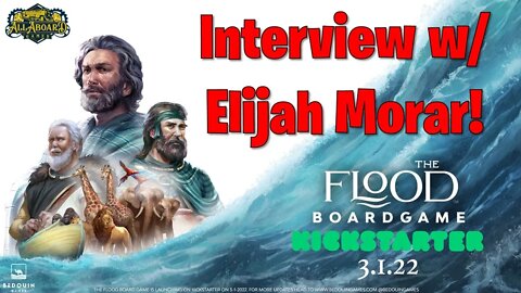 Exclusive Interview: The Flood Board Game Designer, Elijah Morar!
