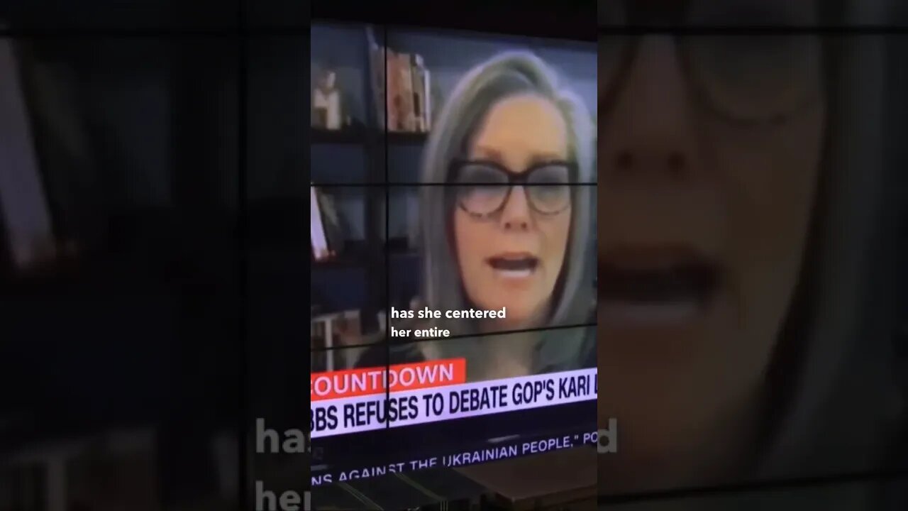 Kari Lake’s Opponent Is TERRIFIED of Debating Her | #shorts