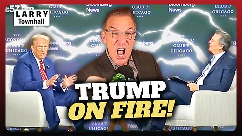 Trump TORCHES Liberal Interviewer TO HIS FACE...and the Crowd LOVED IT!