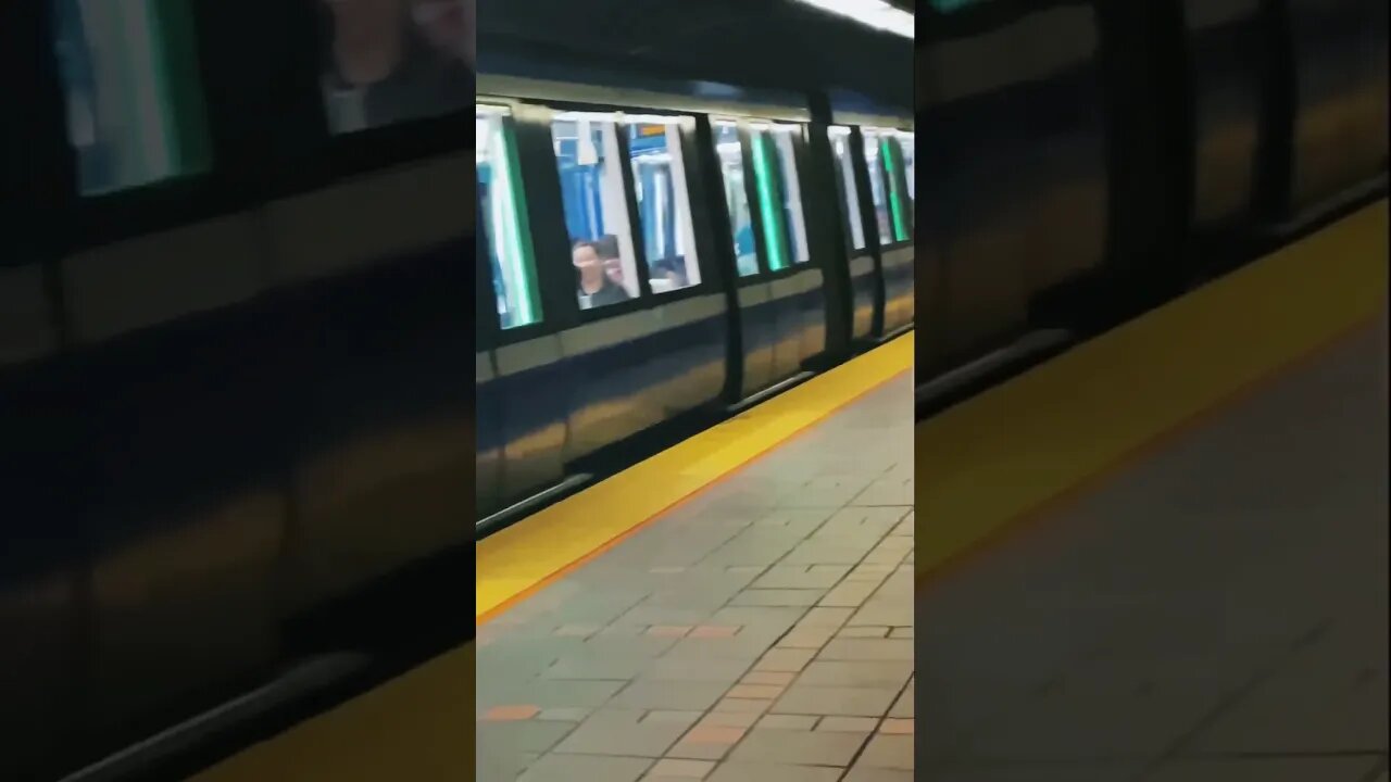 Montréal underground hidden gems #montreal #train #traintravel #viralvideo