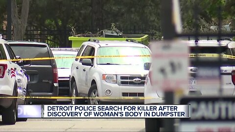 Detroit Police seeking killer of young woman left in dumpster