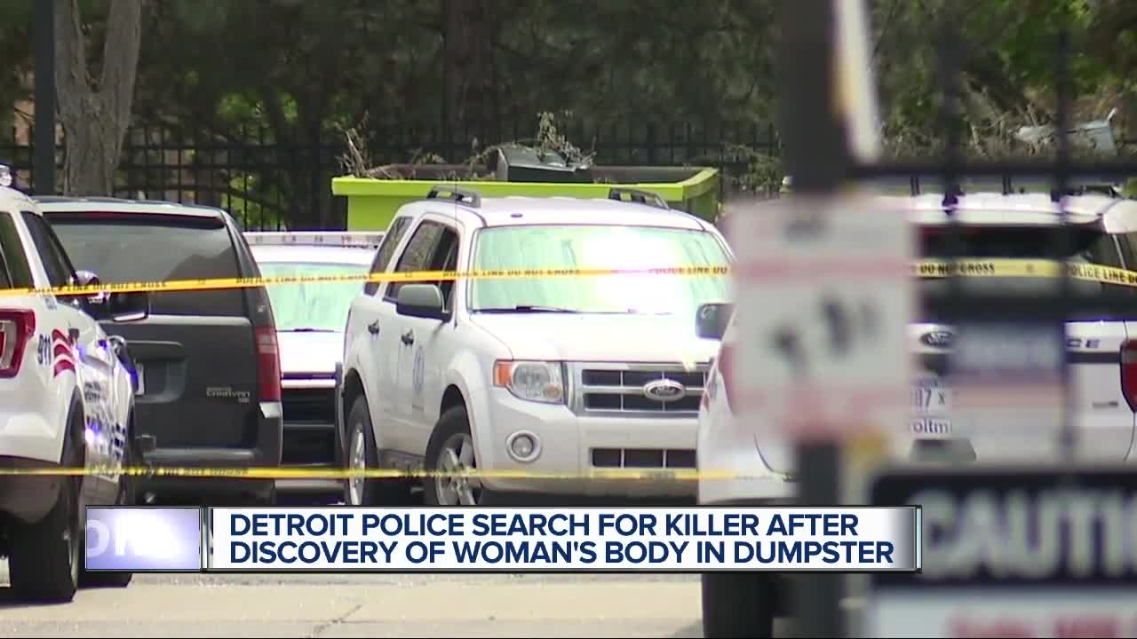 Detroit Police seeking killer of young woman left in dumpster