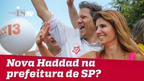 PT quer mulher de Haddad como candidata em SP