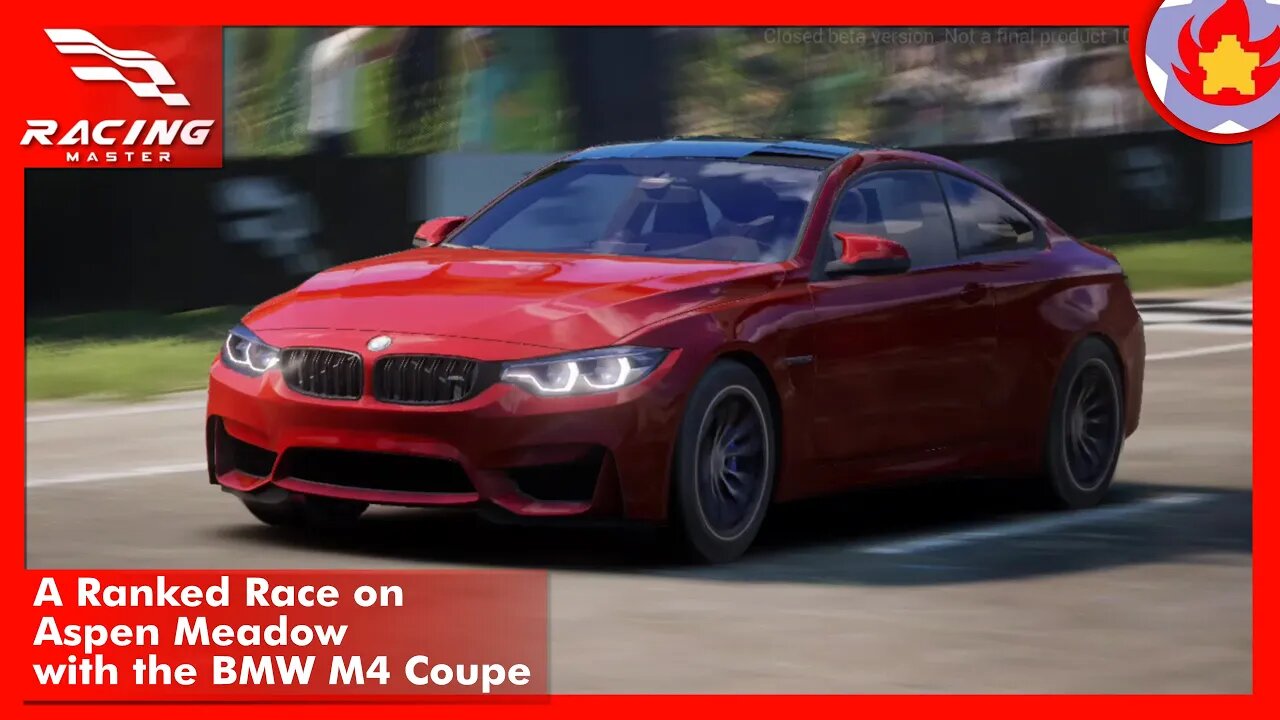 A Ranked Race on Aspen Meadow with the BMW M4 Coupe | Racing Master