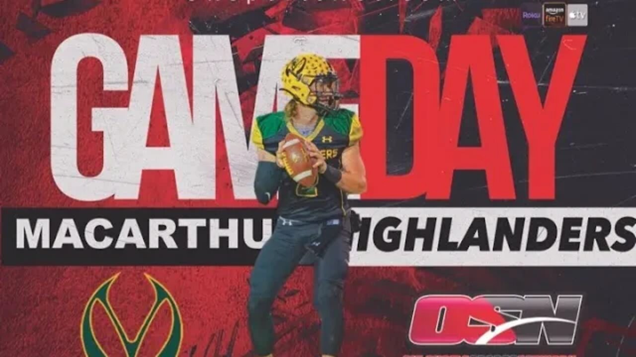 Macarthur vs Duncan Football 2022