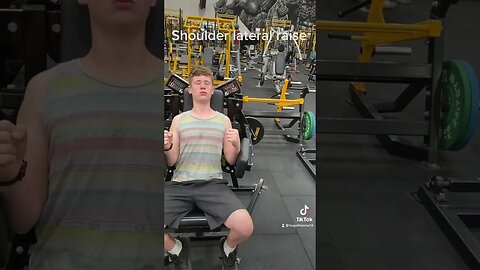 Shoulder lateral raises #gym #shorts ￼