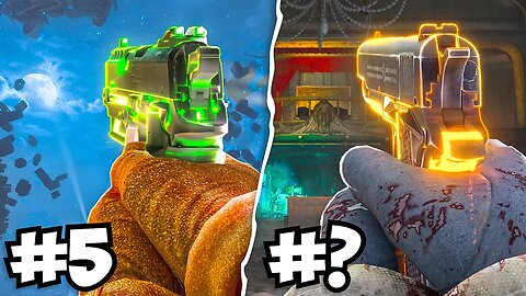 RANKING EVERY PISTOL in Call of Duty Zombies.