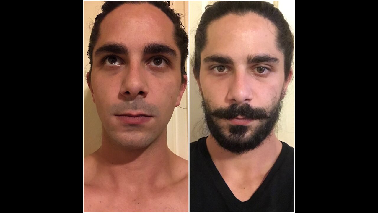 Beard Growth Time Lapse