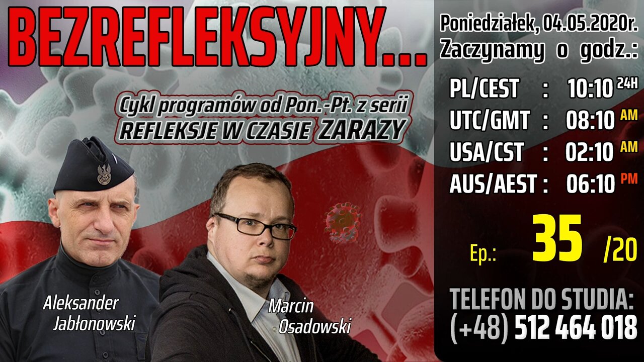 BEZREFLEKSYJNY... - Olszański, Osadowski NPTV (04.05.2020)