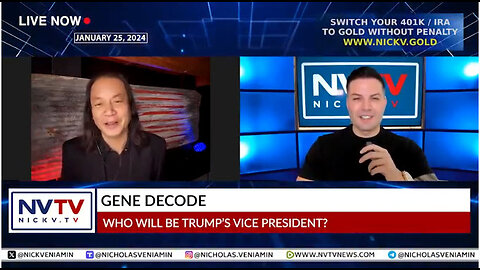 Gene Ho Discusses Who Will Be Trump's Vice President with Nicholas Veniamin