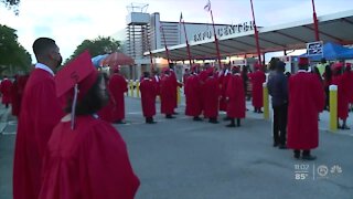 Palm Beach County seniors celebrating with in-person graduations Monday