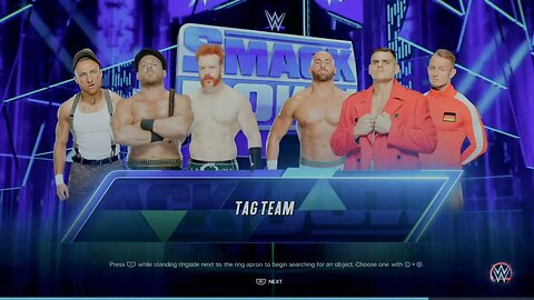 WWE Smackdown The Brawling Brutes vs Imperium